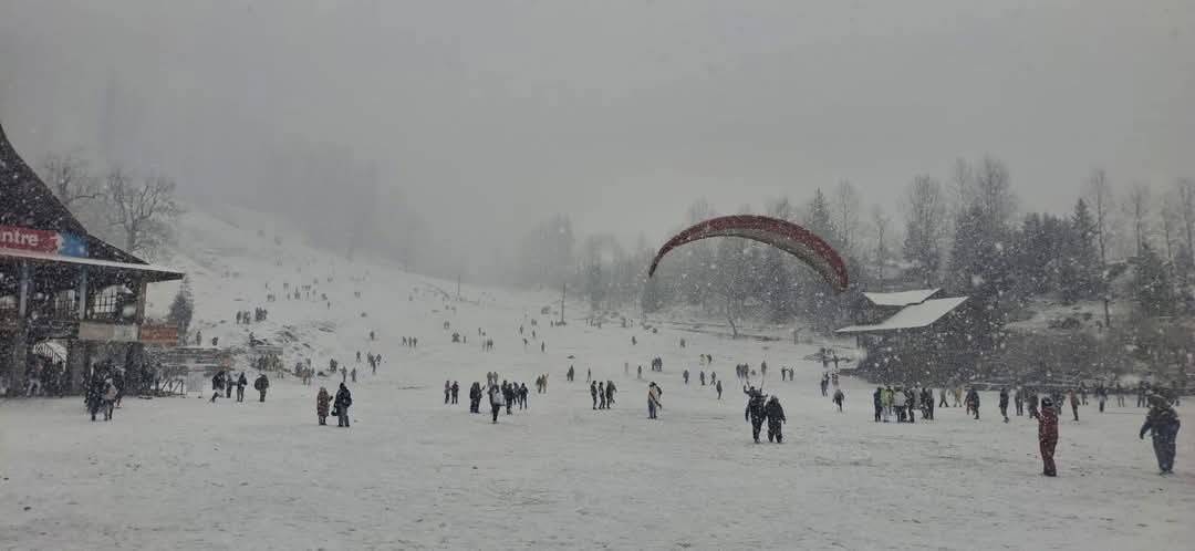 Snowfall in Lahaul Spiti