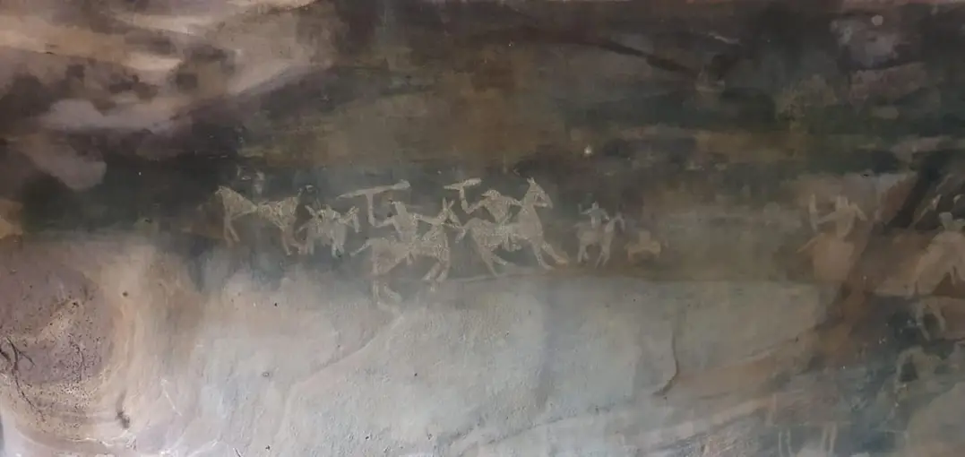 Bhimbetika known for rock paintings