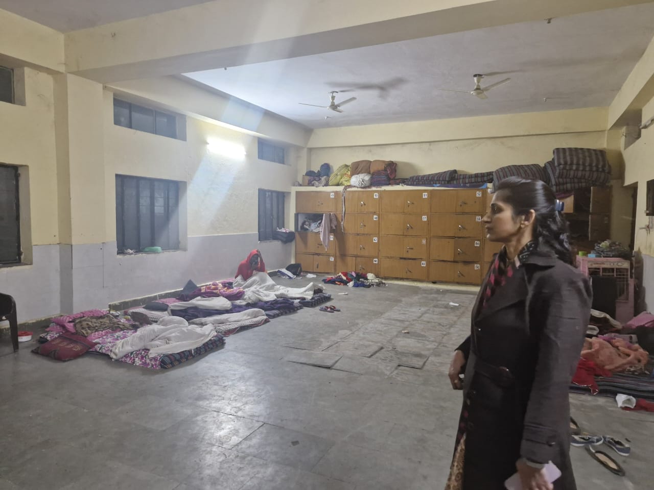 Inspection Of Night Shelters