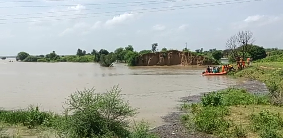 heavy rain in Dholpur