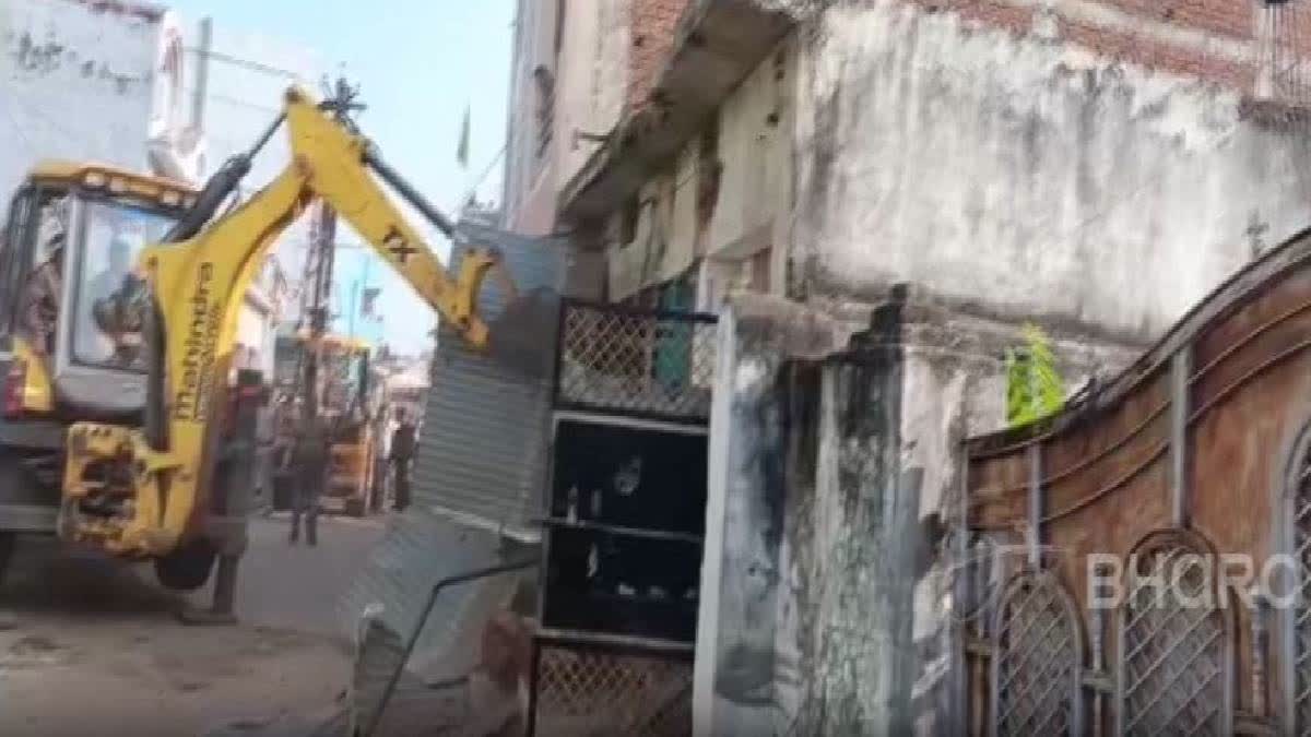Bulldozer action against murder accused in Chhattisgarh