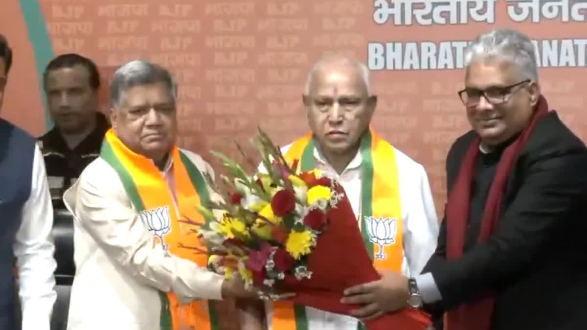 Jagadish Shettar back in BJP again