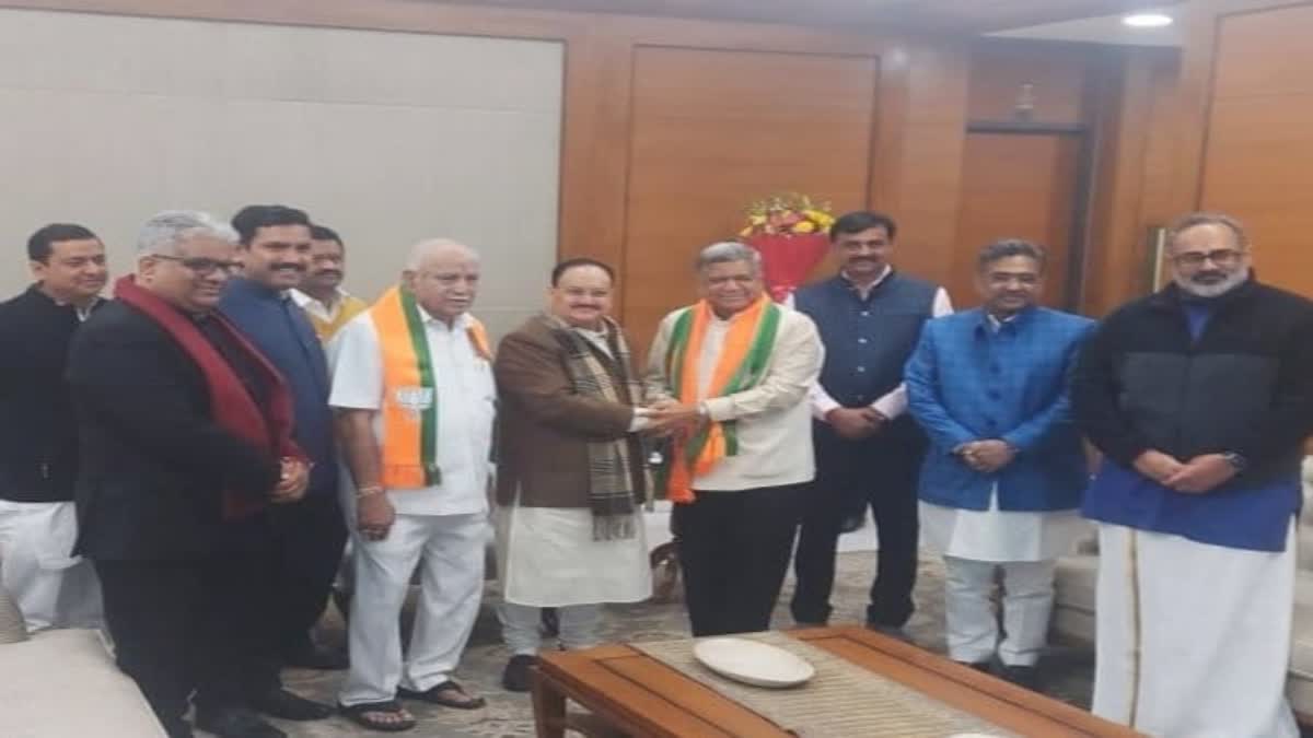 Shettar returns to BJP