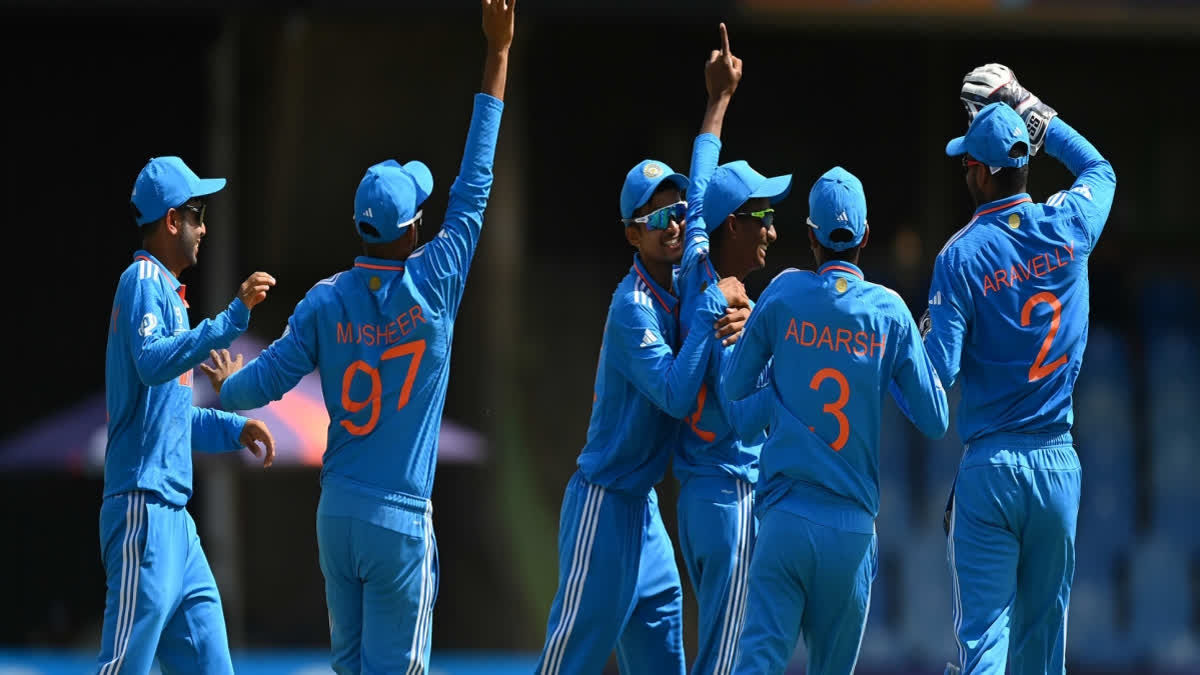 India U19 registered an easy win over Ireland U19 in the ongoing ICC U-19 World Cup in South Africa (Source ICC World Cup X)