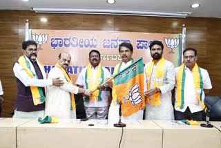 Etv Bharatcongress-leader-mallikarjun-kharges-close-associate-rudraiah-joined-bjp