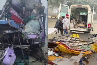 Speeding tanker collides with tempo in Shahjahanpur killing 12