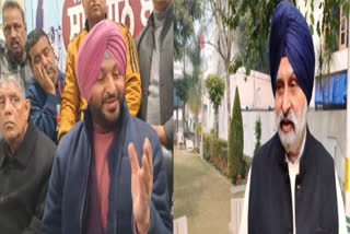 Congress MP Bittu and Akali clashed over Jathedar Kaunke and Rajoana