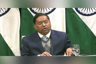 MEA spokesperson Randhir Jaiswal (Source ANI)