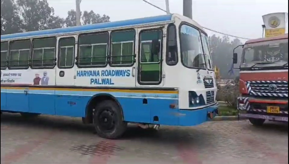 Bus Driver Heart Attack in Karnal