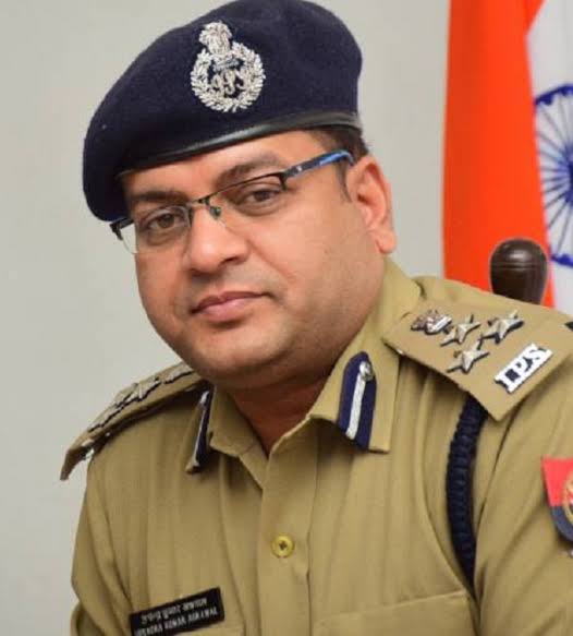 मेरिटोरियस सर्विस मेडल : ज्वाइंट पुलिस कमिश्नर कानून व्यवस्था उपेंद्र अग्रवाल.