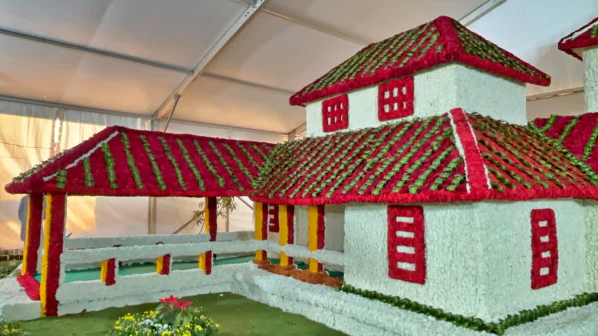 FLOWER SHOW 2025  SHIVAMOGGA  KUPPALLI HOUSE  ಪುಷ್ಪಸಿರಿ ಮೇಳ