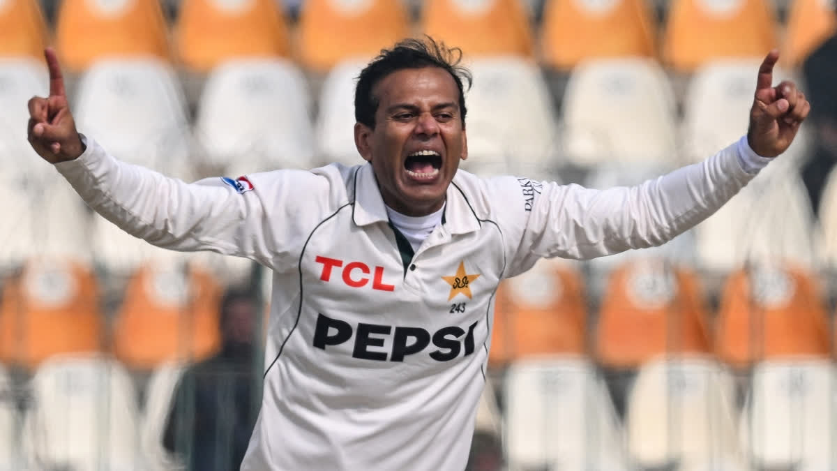 Pakistan spinner Noman Ali became the first-ever Pakistan cricketer to pick up a hat-trick in Test matches. He achieved the historic feat during the second Test between Pakistan and West Indies at Multan Cricket Stadium here on Saturday, January 25, 2025.