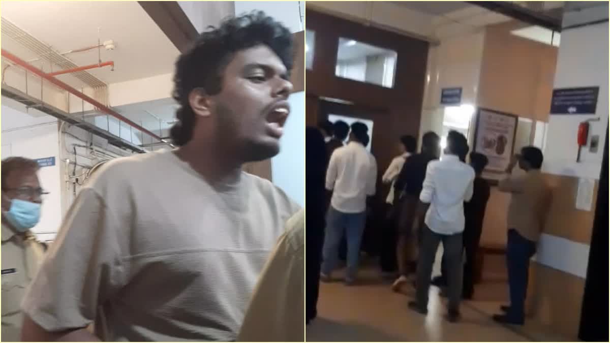 കൊയിലാണ്ടി താലൂക്കാശുപത്രി  DOCTOR WERE ALLEGEDLY MANHANDLED  ആശുപത്രി ആക്രമണം  കൊയിലാണ്ടി