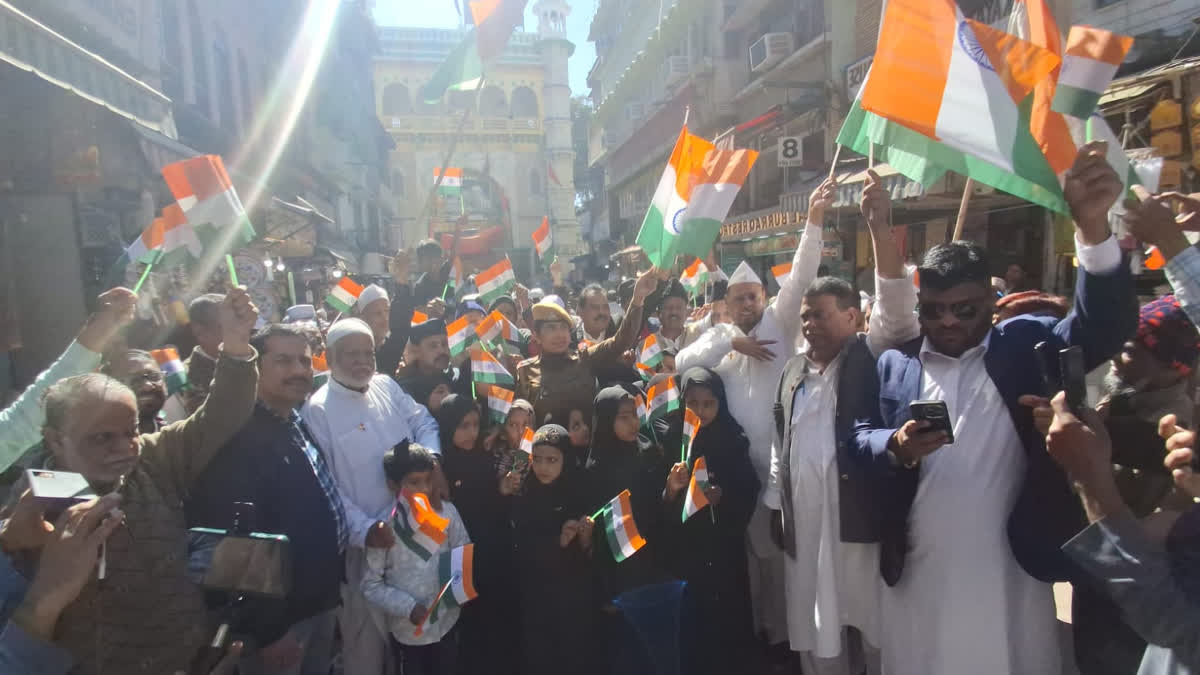 Tricolor rally in Ajmer