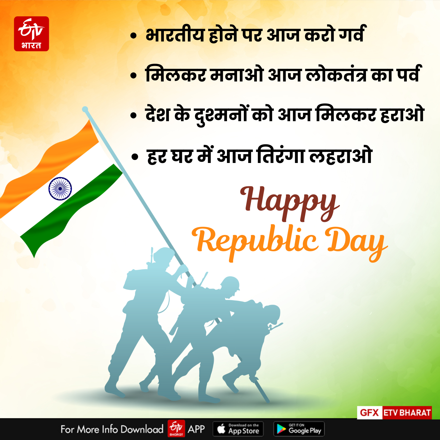 Republic Day 2025 wishes images shayari quotes message facebook instagram and whatsapp status in Hindi