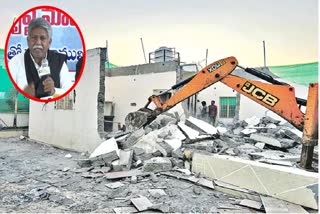 Manda Krishna Madiga Illegal Constructions Demolish