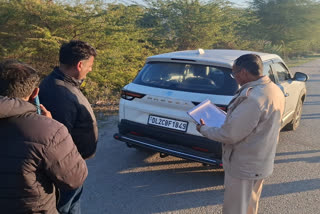 National president of Hindu Sena Vishnu Gupta was shot at by two miscreants near Ladpura culvert near Ajmer on Saturday morning