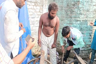 Mother kept her son tied in chains