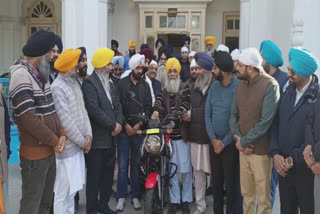 Private company donates CNG motorcycle to Sri Harmandir Sahib