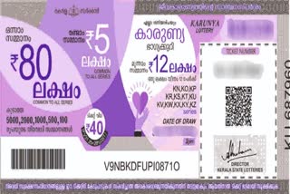 KERALA LOTTERY RESULTS  KARUNYA LOTTERY RESULT  LOTTERY RESULTS TODAY  KERALA BHAGYAKURI