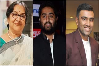 Arijit Singh Mamata Shankar Kartik Maharaj R Ashwin get Padma Shri