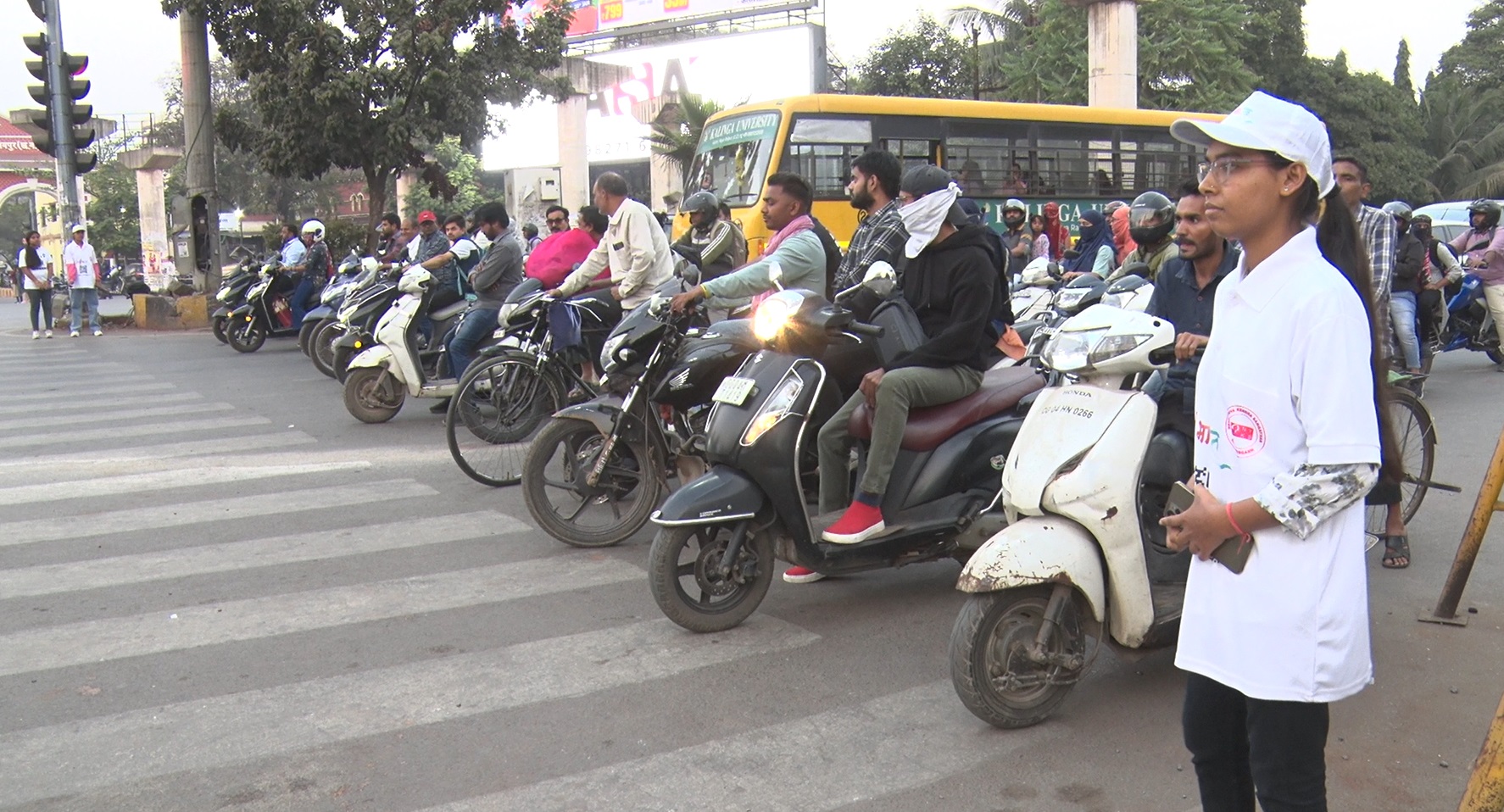 ninety traffic wardens deployed