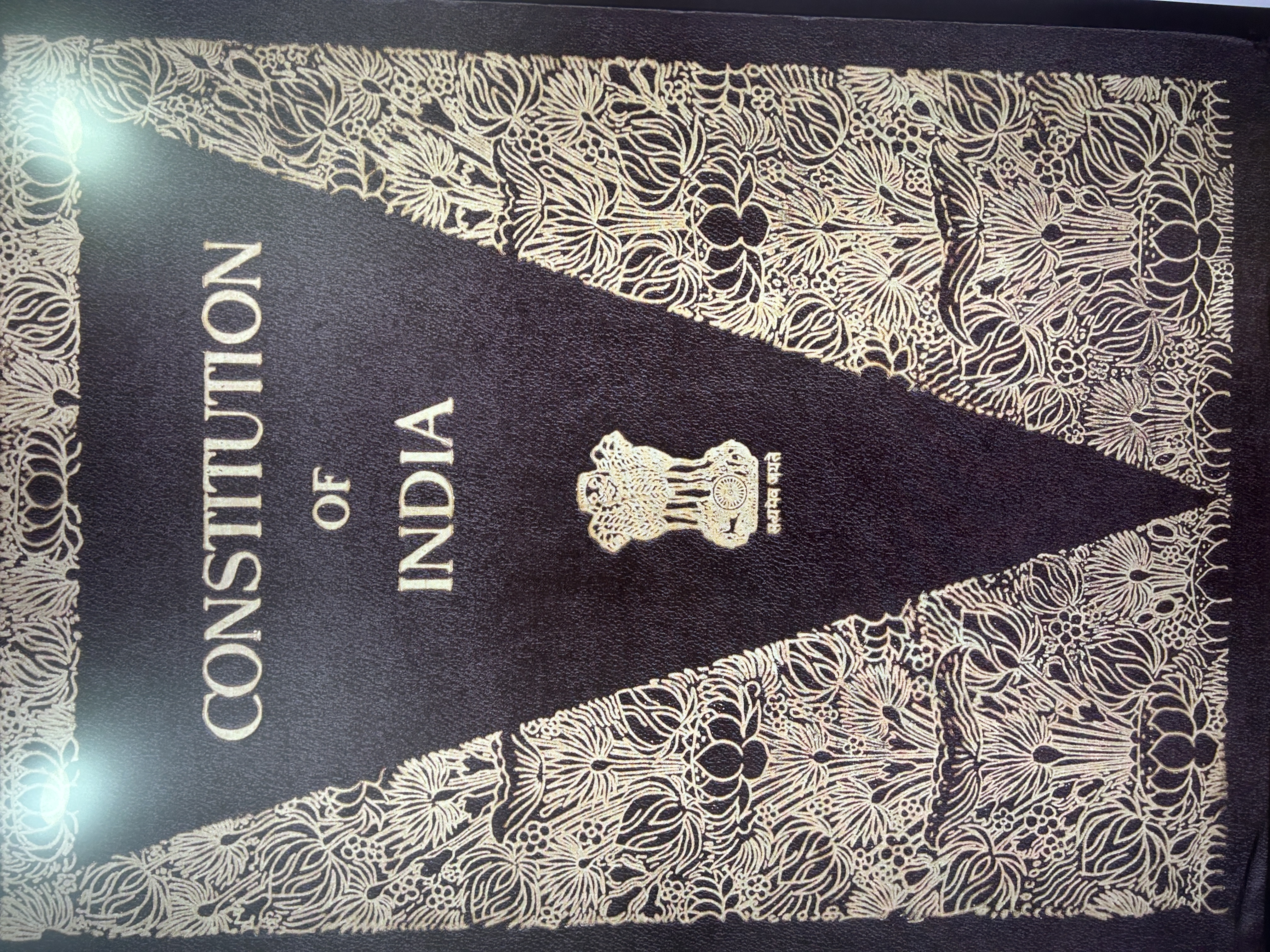 constitution of india original copy