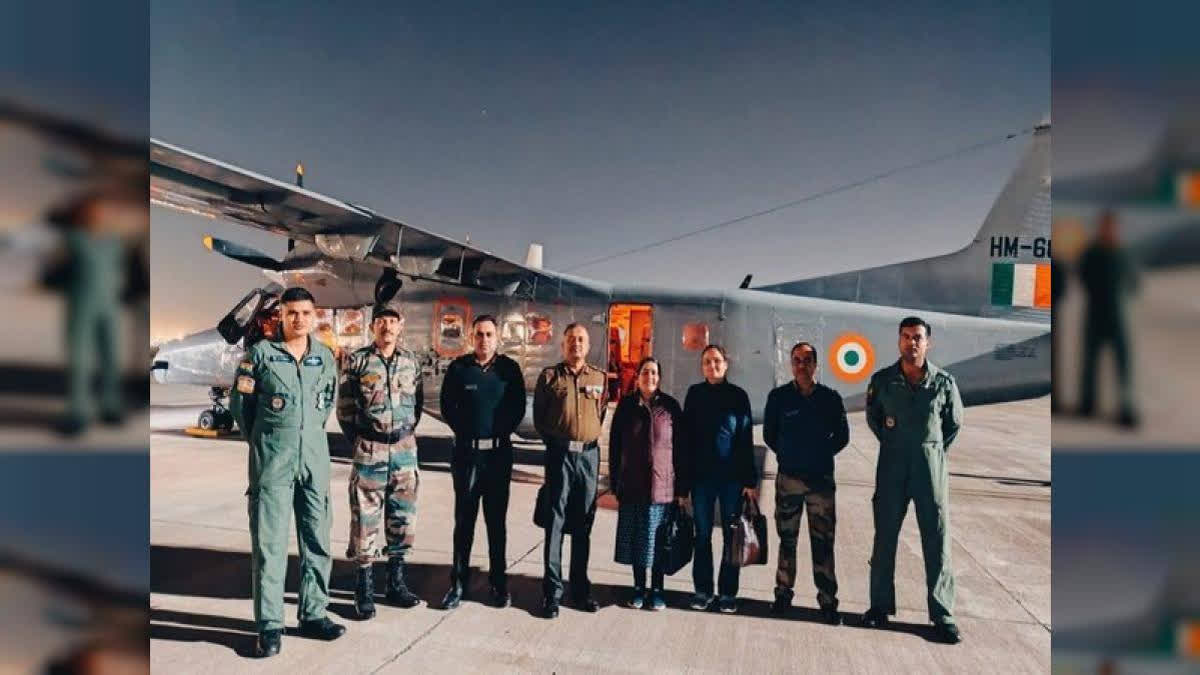 The Indian Air Force deployed a Dornier aircraft to rescue a veteran by airlifting a team of doctors from the Army Hospital in Pune to Delhi on February 23, a crucial mission that saved his life.