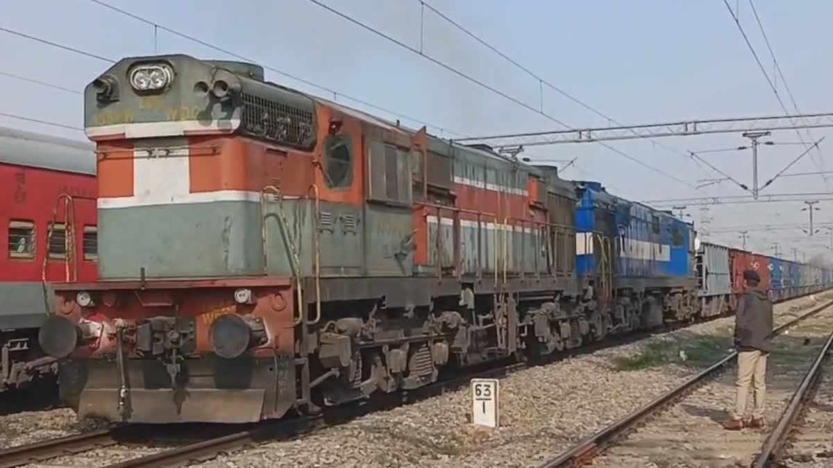 Goods Train Run Without Driver