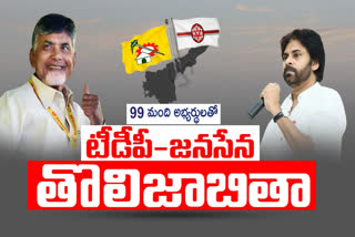 tdp janasena first list