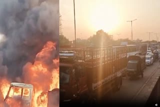 Kanpur container fire