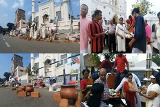 Palayam Church and Masjid  Attukal Pongala devotees  Attukal Pongala 2024  ആറ്റുക്കാല്‍ പൊങ്കാല മഹോത്സവം  സാംസ്‌കാരിക മതമൈത്രിയുടെ സമ്പന്നത