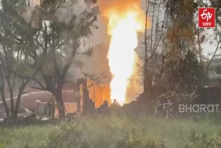 Kaushambi firecracker factory fire