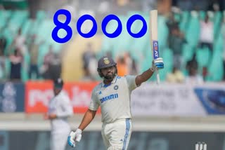 Rohit Sharma 4000 test runs