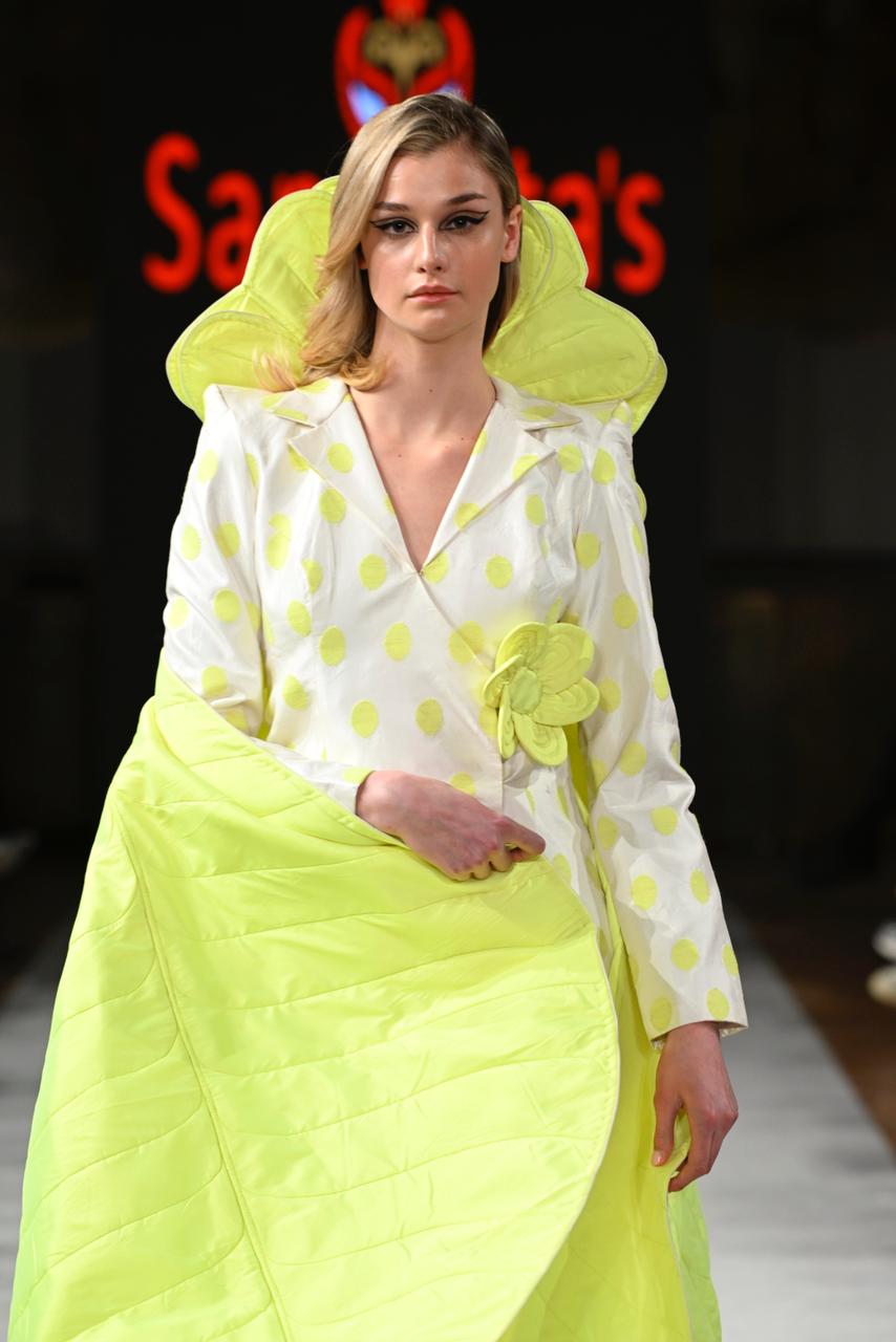 Designer Sanjukta Dutta showcased her Pat Muga fashion at Milan Fashion Week 2024