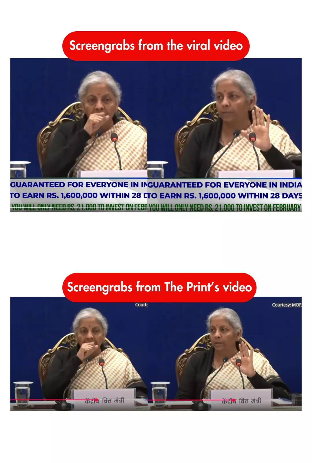 NewsMeter debunked a manipulated video claiming Nirmala Sitharaman endorsed a trading platform, revealing the original audio was from a December 2024 GST Council meeting.