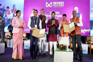 At the Global Investors Summit, Ram Mohan Naidu signed an MoU with Air India Express, planning international flights and more airports in Madhya Pradesh.