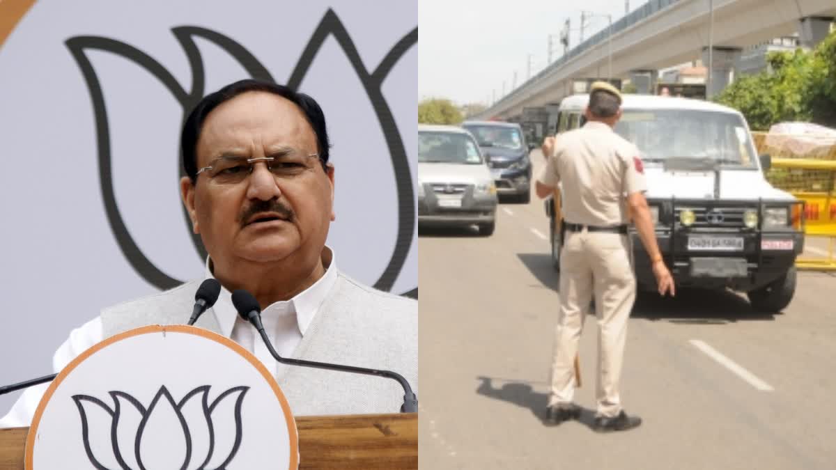 SUV belonging to BJP President J.P. Nadda's wife stolen in Delhi(photo ians)