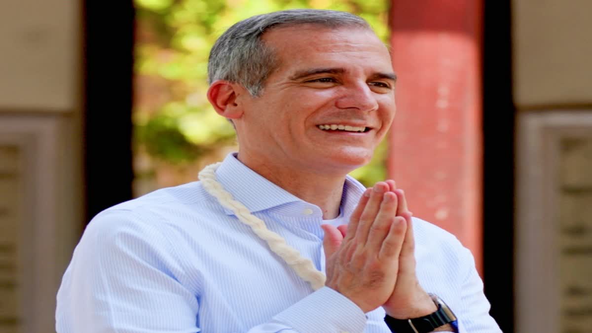 US envoy Eric Garcetti extends Holi wishes to people of India(photo IANS)