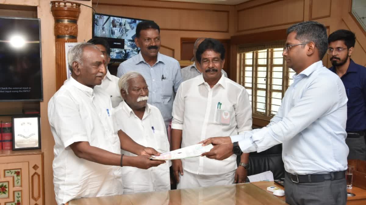 PON RADHAKRISHNAN FILES NOMINATION