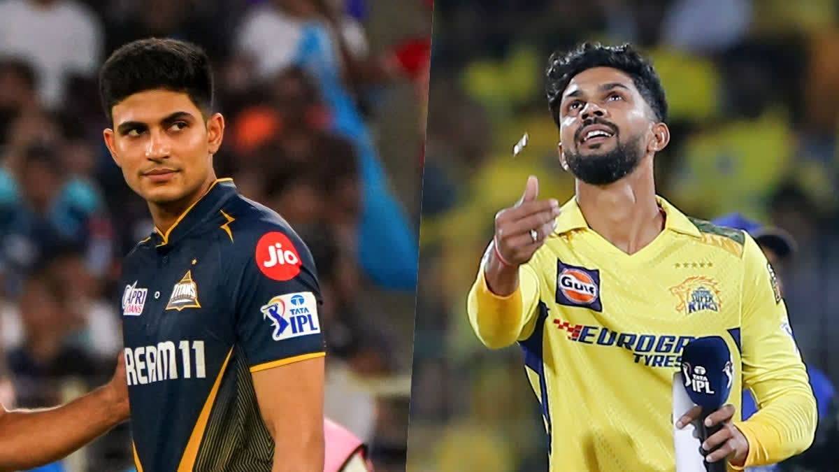 Two new captains-- Shubman Gill of Gujarat Titans and Ruturaj Gaikwad for defending champions Chennai Super Kings would come against each other for their team's second game of the season at MA Chidambaram Stadium in Chennai on Tuesday. Both the captains have impressed in their leadership debut, securing a victory over Royal Challengers Bangaluru and Mumbai Indians and would be keen to continue the winning momentum.