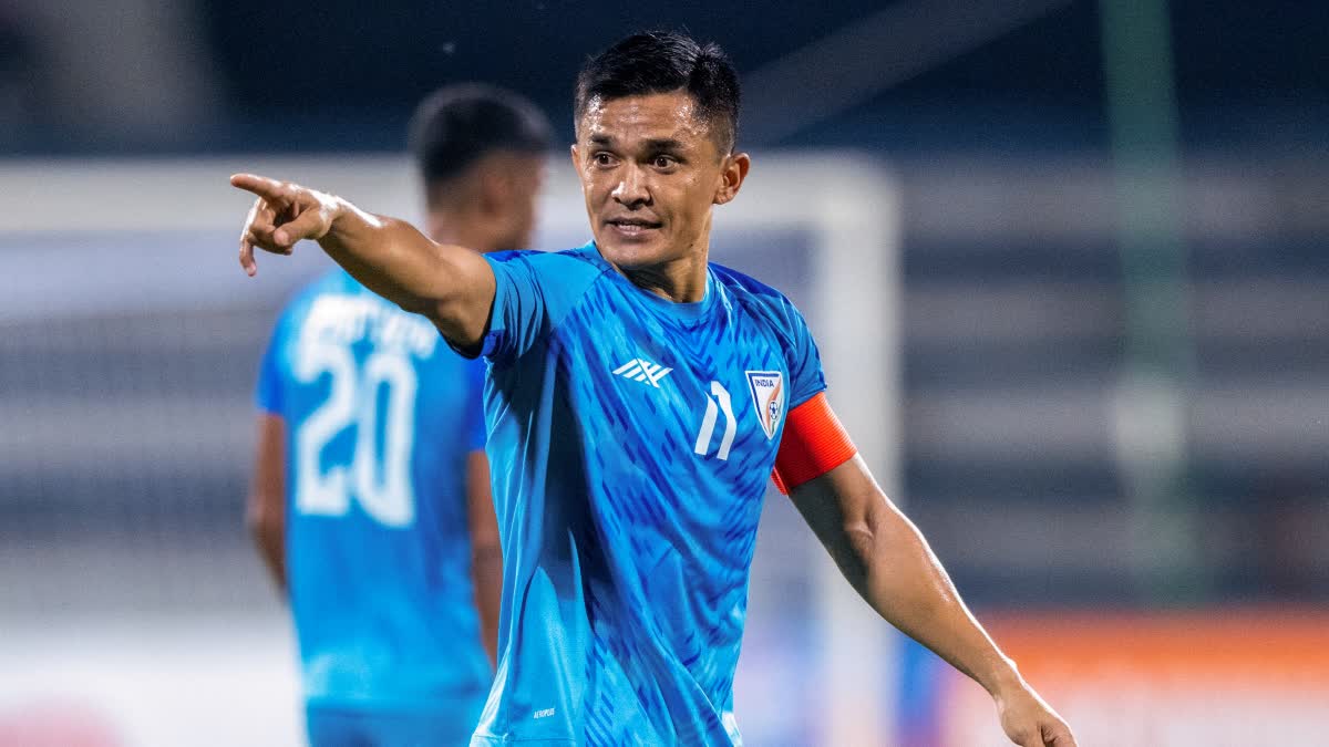 SUNIL CHHETRI INTERNATIONAL RECORD  INDIAN FOOTBALL TEAM  FIFA WORLD CUP 2026  INDIA VS AFGHANISTAN