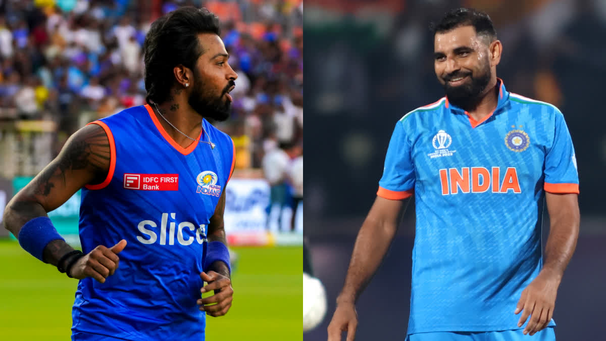 MOHAMMED SHAMI  HARDIK PANDYA  MI VS GT  IPL 2024