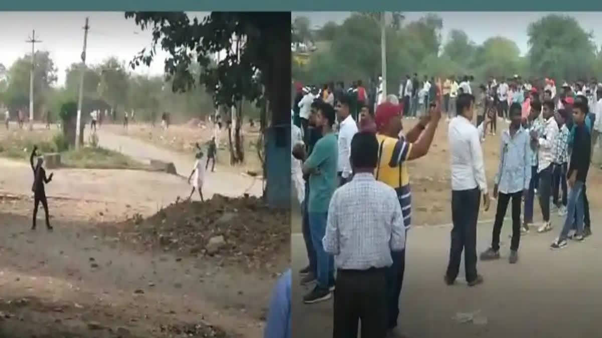 he festival of Holi is played with colours and Gulal across the country, but the unique and dangerous traditions of Holi are still being followed in the tribal-dominated Dungarpur district. Today, stone-pelting Holi was played in Bhiluda village on the day of Dhulandi. Here people pelted stones on each other instead of colour and gulal.