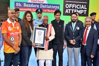 new guinness world record in kabaddi tau devi lal stadium panchkula