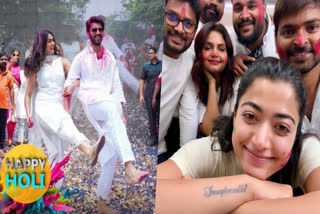 Holi 2024: Vijay Deverakonda on The Family Star Promotions Duty, Rashmika Too Has 'Working' Festival