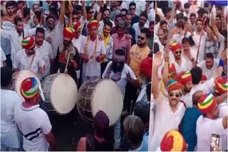 Gair Tradition on Holi