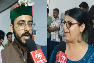 ABVP members speak to ETV Bharat on JNU Student Union Polls