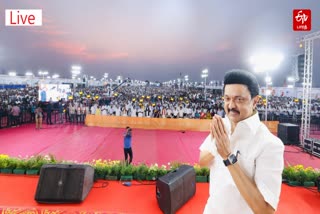 TAMIL NADU CM MK STALIN CAMPAIGN LIVE