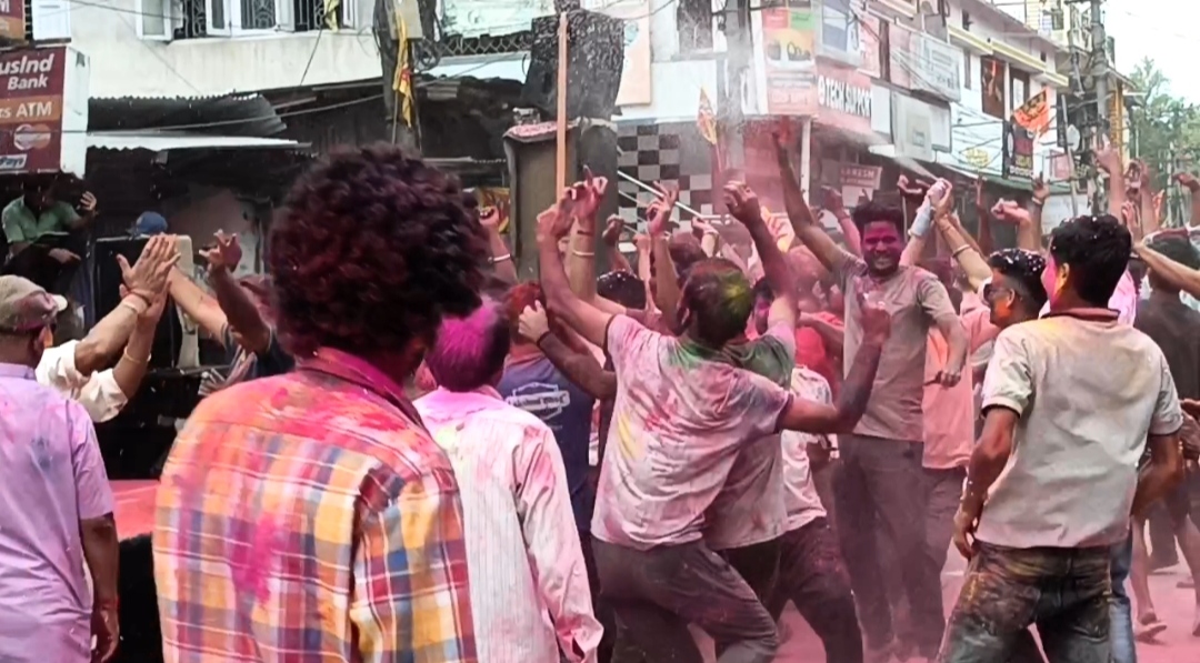 HOLI festival is being celebrated in different parts of Assam